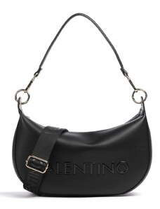Valentino bags crossbody kabelka s dvěma popruhy černá