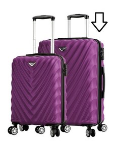 Cestovní kufr Madisson Parme M fialový 60 l