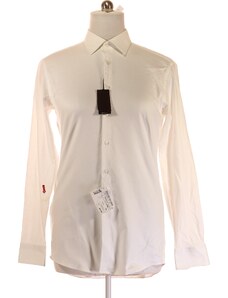 Hugo Boss Pánská Košile Jednobarevná Bílá Vel. L