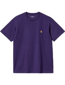 TRIKO CARHARTT WIP Chase S/S - fiaová -