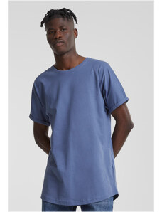 UC Men Pánské tričko Long Shaped Turnup Tee - modré