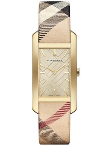 Burberry BU9509 20mm Pioneer Gold Dial Gold Ion-plated Ladies Watch