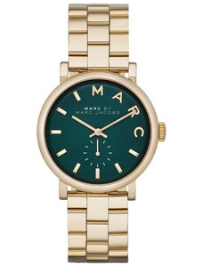 Marc Jacobs MBM3245 Baker Gold Green Dial Ladies Watch