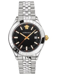 Versace VEVK00420 Hellenyium Black Dial Men's Watch