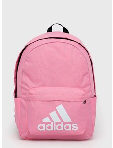 Batoh adidas růžová barva, velký, s potiskem