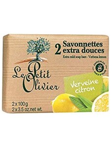 LE PETIT OLIVIER Extra Doux tuhé mýdlo 2x 100g