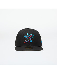 Kšiltovka New Era Miami Marlins 59FIFTY On Field Game Fitted Cap Black