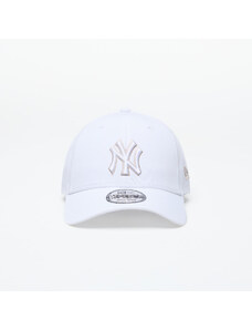 Kšiltovka New Era New York Yankees 9Forty Strapback White/ Stone