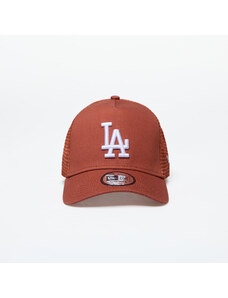 Kšiltovka New Era Los Angeles Dodgers 9Forty Trucker Terracotta/ White