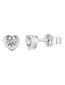 Tiami Náušnice z bílého zlata s diamanty Pure Love (0,60 ct)