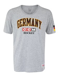 Pánské tričko CCM FLAG TEE TEAM GERMANY Athletic Grey