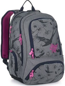 Studentský batoh s kolibříky Topgal SURI 20047 G