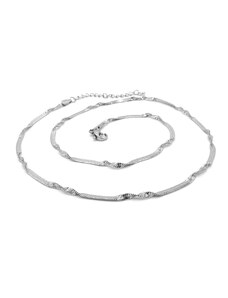Steel Jewelry Řetízek Náhrdelník JEMNÝ Chirurgická ocel NH240193