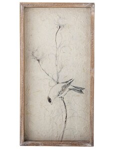 Béžový obraz Bloomingville Aurel II. 49 x 25,5 cm