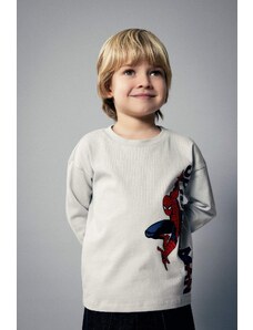 DEFACTO Baby Boy Marvel Comics Cotton Long Sleeve T-Shirt