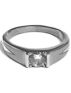 Skalimar Prsten z chirurgické oceli CLASSIC ZIRKON22000906