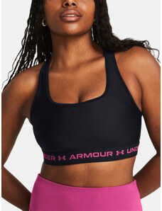 Under Armour Podprsenka Crossback Mid Bra-BLK - Dámské