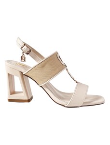 Béžové Sandály Laura Biagiotti Calf Beige