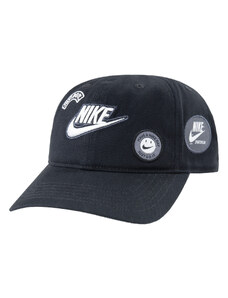 Nike multi patch club cap BLACK