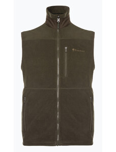 Pánská turistická vesta bez rukávů Pinewood Pirsch Fleece h.green