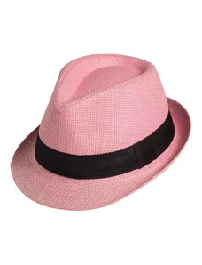 Karfil Hats Unisex letní klobouk Kilian světle růžový