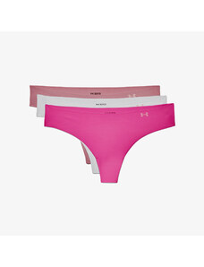 Kalhotky Under Armour Pure Stretch Thong 3-Pack Pink