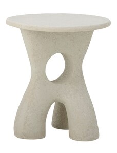 Bílý odkládací stolek Bloomingville Amiee 37,5 cm