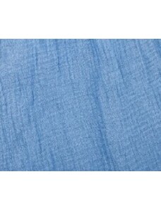 Kulišárny Dámská mušelínová polokošile POWDER BLUE