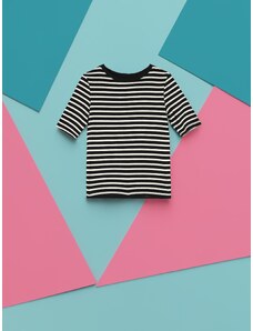 Sinsay - Proužkované tričko - vícebarevná
