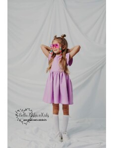 Dívčí šaty Bella lila