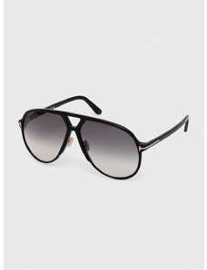 Sluneční brýle Tom Ford pánské, černá barva, FT1061_6401B