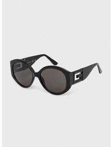 Sluneční brýle Guess dámské, černá barva, GU7917_5601A