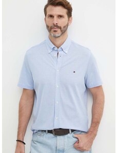 Bavlněná košile Tommy Hilfiger regular, s límečkem button-down, MW0MW30911
