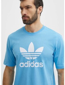 Bavlněné tričko adidas Originals s potiskem, IR7980