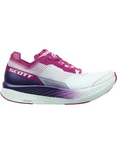 Dámské běžecké boty Scott Speed Carbon RC White/Carmine Pink