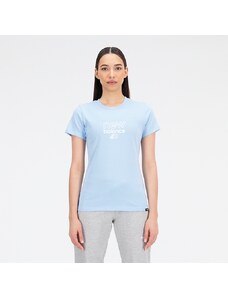 Dámské tričko New Balance WT33507BLZ – modré