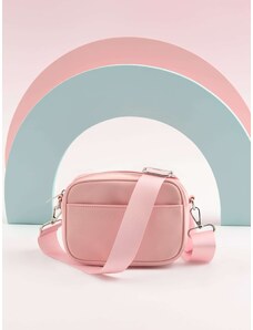 Sinsay - Koženková kabelka - pastelová růžová