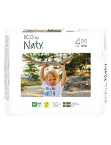 Natahovací plenkové kalhotky ECO by Naty Maxi 8 - 15 kg 22ks