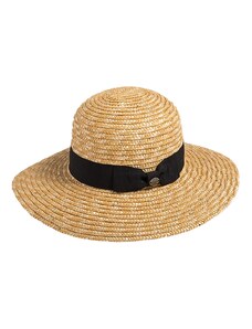 Karfil Hats Dámský letní slaměný klobouk Aline černý