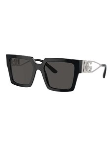 Sluneční brýle Dolce & Gabbana dámské, hnědá barva, 0DG4446B