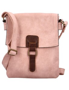 Dámská crossbody kabelka růžová - Paolo bags Oresta růžová