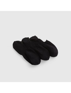 Pánské ponožky GAP No Show Socks 3-Pack True Black