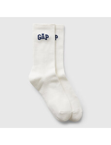 Pánské ponožky GAP Logo Crew Socks New Off White Opt1