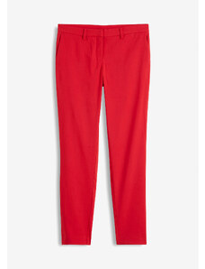 bonprix Strečové kalhoty Červená