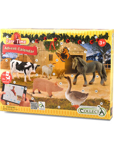 Mac Toys COLLECTA Adventní kalendář farma a koně