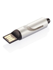 Dotykové pero s USB Nino, 8GB, XD Design, stříbrné