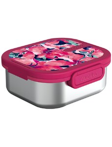 Nerezový Lunch box Kai, Quokka, pink bloom