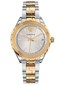 Versace V12030015 Hellenyium Quartz Silver Dial Ladies Watch