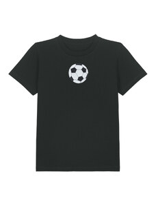 Fusakle Tričko dětské Pískací Fotbalový míč černé