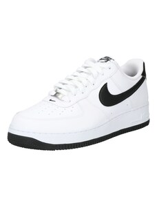 Nike Sportswear Tenisky 'AIR FORCE 1 '07' černá / bílá